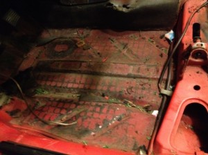 Removing Sound Dampener VW