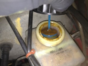 Volkswagen brake fluid service