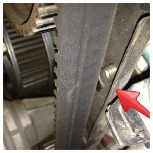 vw Timing Belt damage