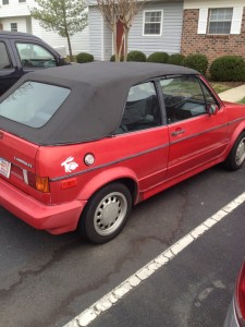 Volkswagen Cabriolet Luv A Dub MK1