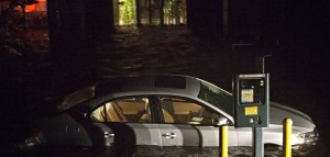 Car Flooded in Hurricane Sandy