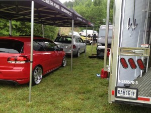 Unitronic doing ECM flashes at Southern Worthersee