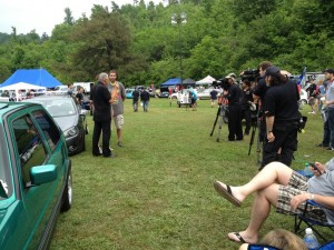 Filming for Meguiars Car Care at Southern Worthersee