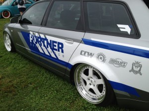 Custom VW wagon at Southern Worthersee
