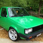 Volkswagen caddy pick up at Southern Worthersee