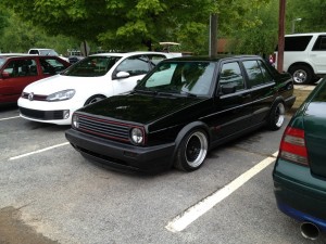 Clean VW Golf at Southern Worthersee SOWO