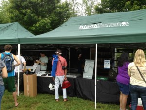 Black forest industries booth at Southern Worthersee