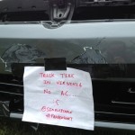 VW damage at Southern Worthersee