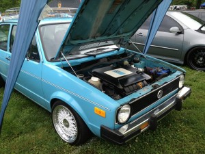 MK2 MK1 vr6 engine swap @southern Worthersee
