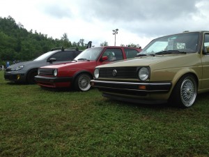 BBS wheels, Lowered VW Southern Worthersee