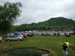 main show area at Southern Worthersee