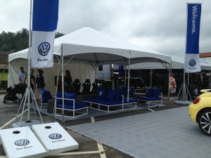 Volkswagen VW booth at Southern Worthersee