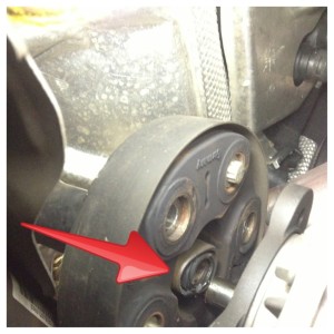 Propeller Shaft Damage Golf R