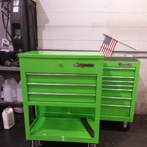 Green Snapon Tool box
