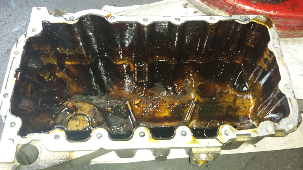 VW oil Sludge