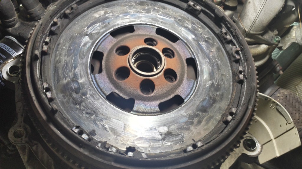 Failed VW Clutch