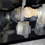 Failed VW swaybar link