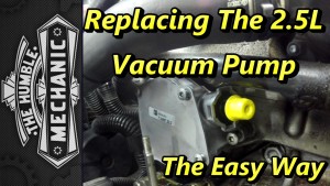 Replacing VW 2.5l Vacuum Pump ~ The Easy Way – Humble Mechanic
