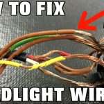 fix headlight wiring