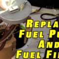 How To Replace a Fuel Pump and Fuel Filter ~ Project White Wookie