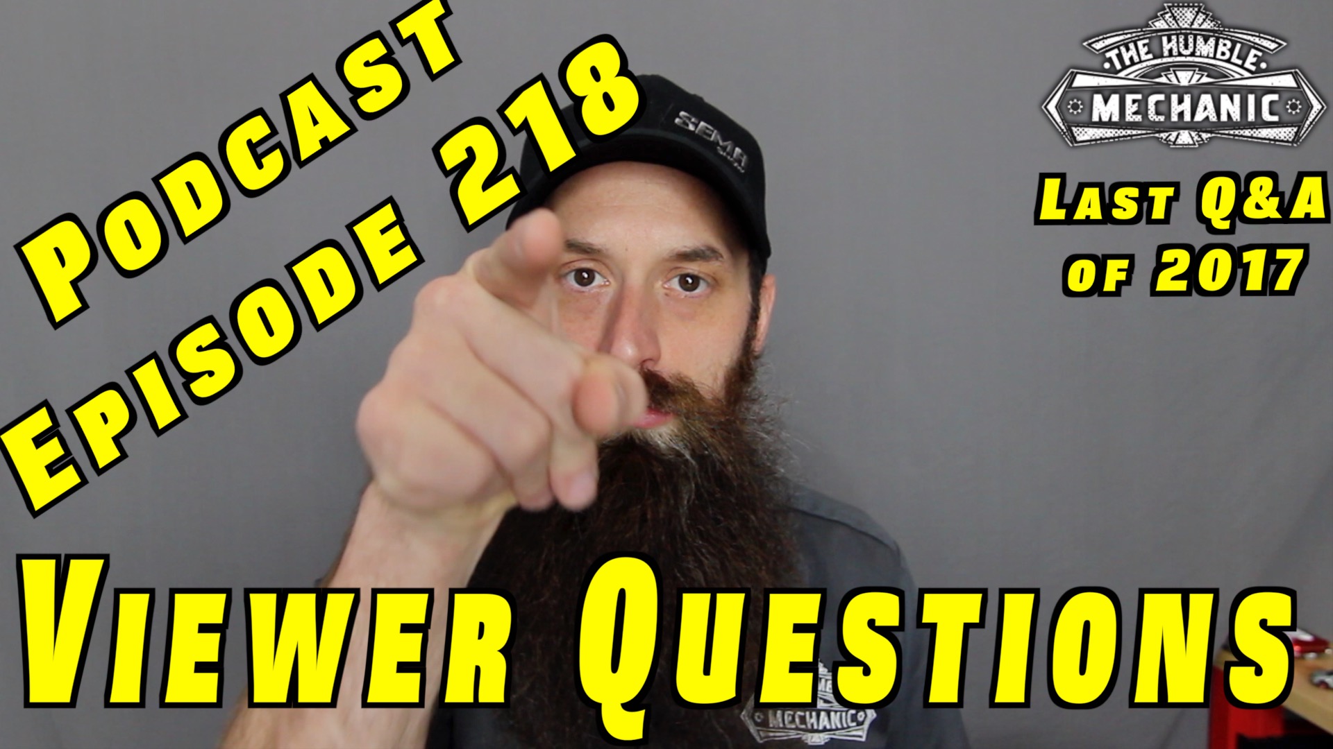 Viewer Car Questions ~ Podcast Episode 218