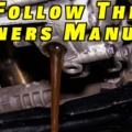 Should You Follow Your Owners Manual for Maintenance?
