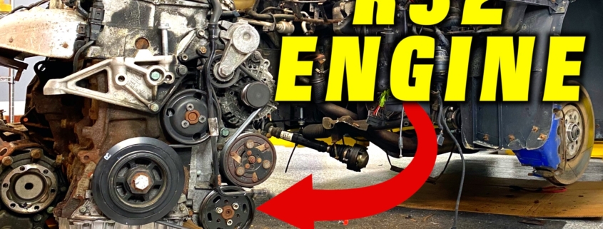 R32 Engine and Transmission Removal ~ Time for an Engine Rebuild