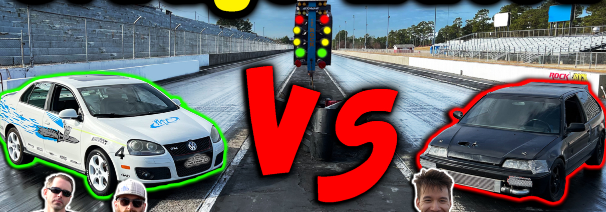 Who is Faster Nitrous VW or Turbo Honda ~ JDM vs Euro REMATCH